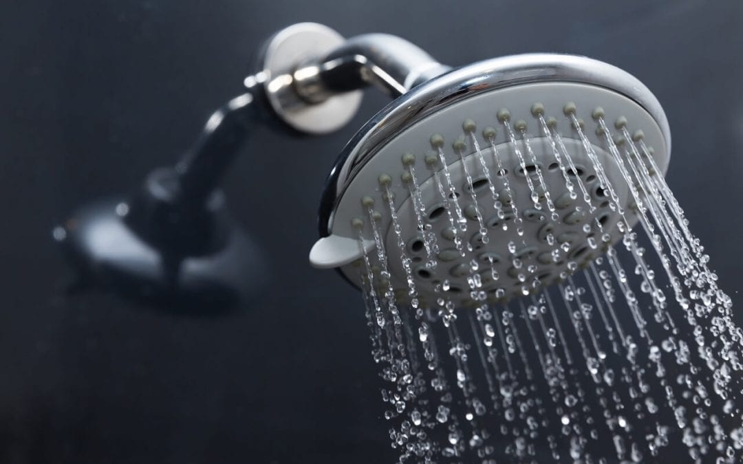 save water at home with a water-saving showerhead